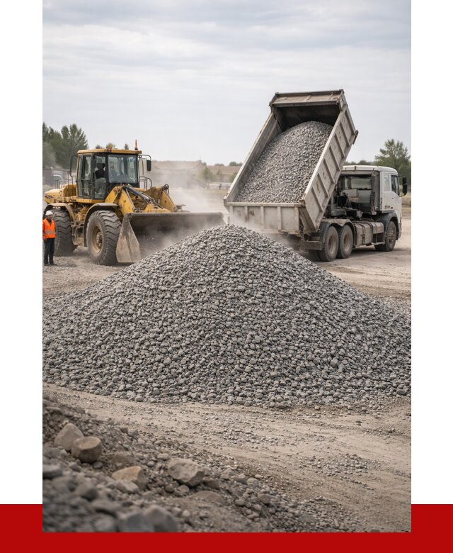 Купить щебень с доставкой в Гатчине от 2569 руб. | ПРОНЕРУДГтч