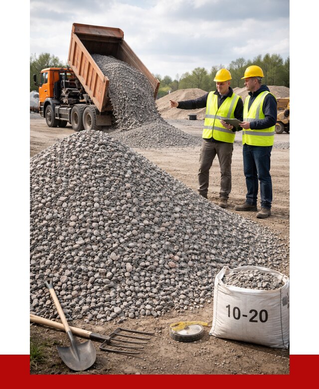 Гранитный щебень фракция 10-20 в Гатчине от 4316 руб.|ПРОНЕРУДГтч