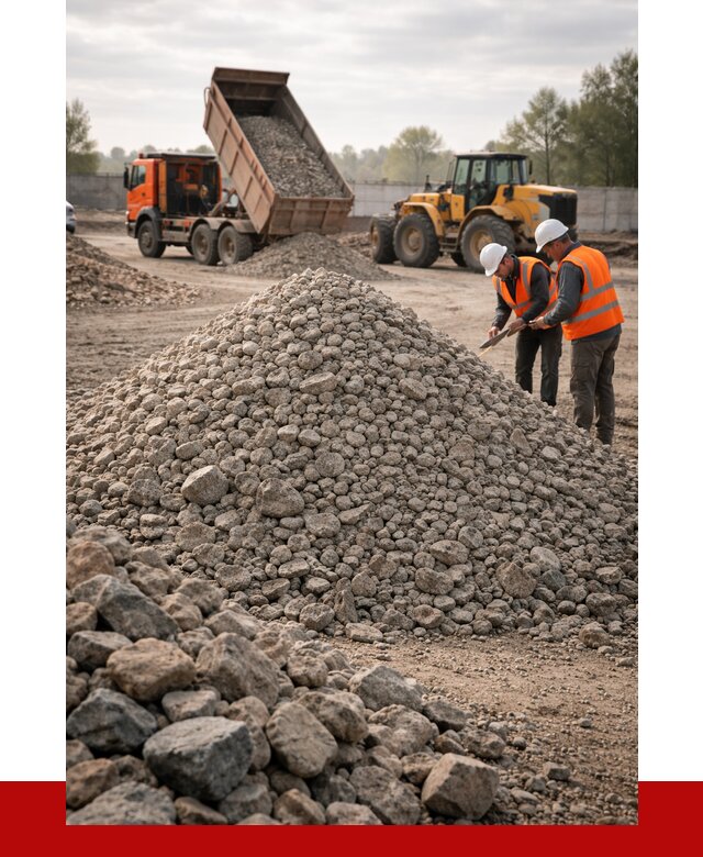 Гранитный щебень фракция 40-70 в Гатчине от 2569 руб ПРОНЕРУДГтч