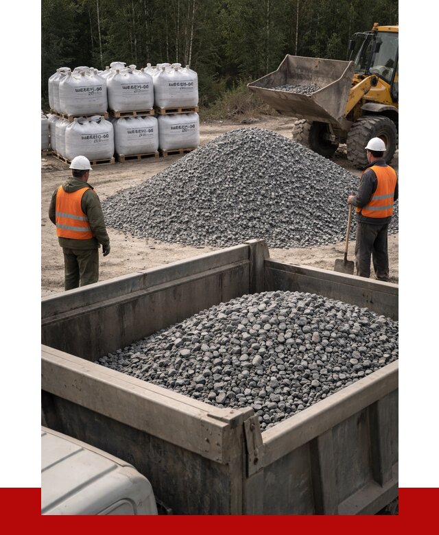 Щебень габбро диабаз 20-40 в Гатчине от 3494 руб. | ПРОНЕРУДГтч