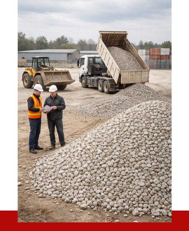 Известняковый щебень в Гатчине от 1439 р. доставка | ПРОНЕРУДГтч