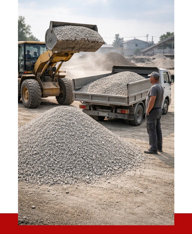 Известняковый щебень фр. 0-5 в Гатчине от 4316 р. | ПРОНЕРУДГтч