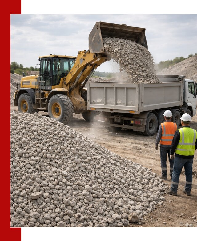 Доломитовый щебень фракция 40–71 доставка и продажа в Гатчине