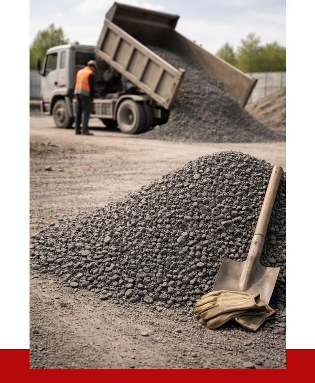 Шлаковый щебень фракция 5-20 в Гатчине от 1850 р. ПРОНЕРУДГтч