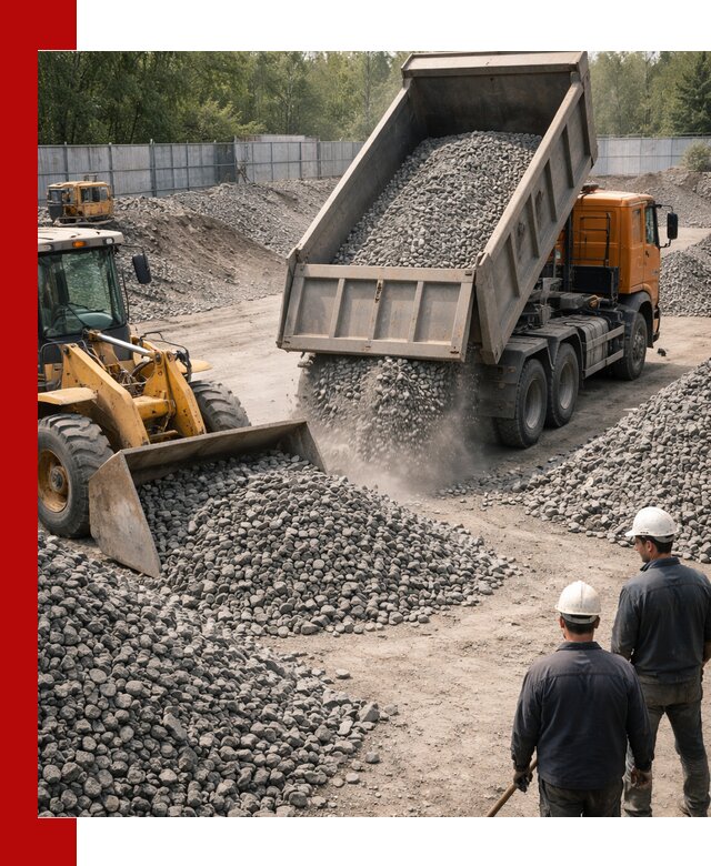 Шлаковый щебень фракция 20-40 доставка и продажа в Гатчине