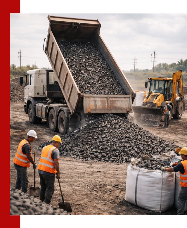 Шлаковый щебень фракция 40-70 с доставкой в Гатчине