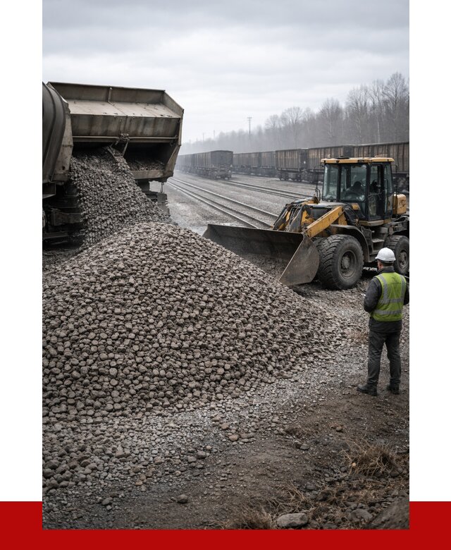 Купить железнодорожный щебень в Гатчине от 2877 р. | ПРОНЕРУДГтч
