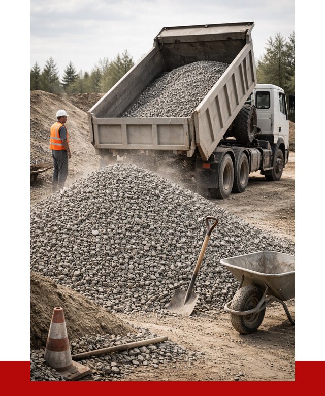 Купить вторичный щебень в Гатчине от 1541 р. - ПРОНЕРУДГтч