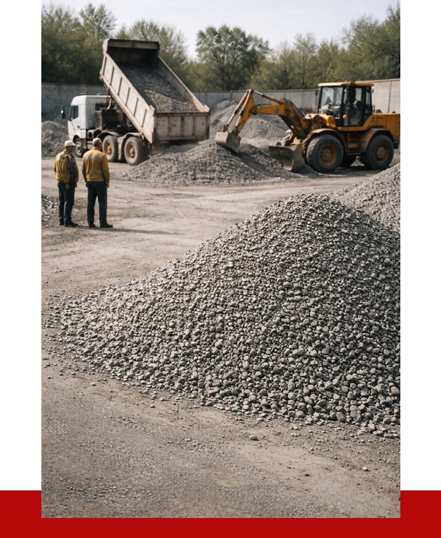 Вторичный щебень фр. 5-20 в Гатчине от 1644 р. - ПРОНЕРУДГтч