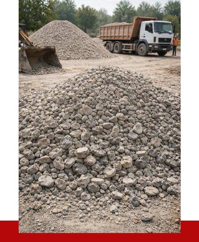 Вторичный щебень фракция 20-40 в Гатчине от 2261 р ПРОНЕРУДГтч