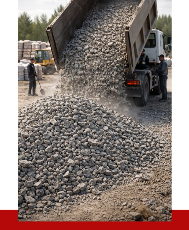 Бетонный щебень фракция 40-70 в Гатчине от 1850 р. ПРОНЕРУДГтч