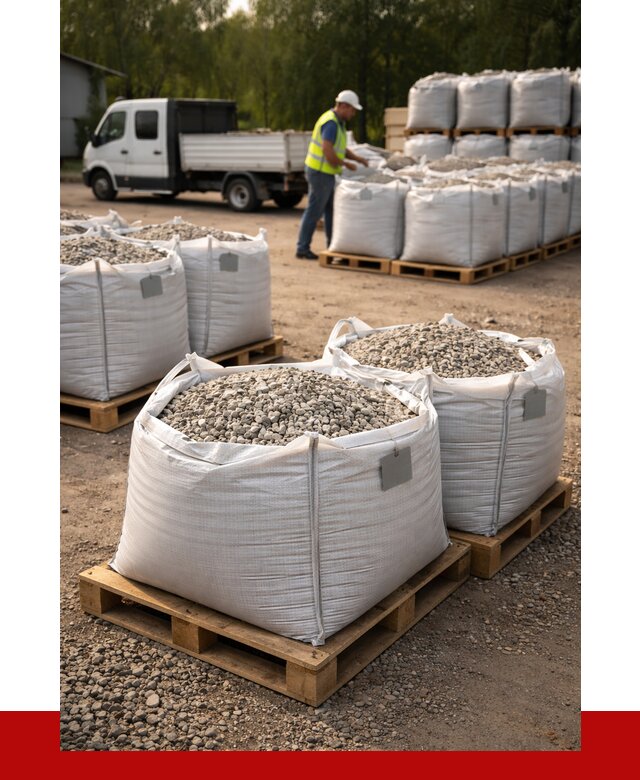 Щебень в мешках с доставкой в Гатчине от 4316 р. | ПРОНЕРУДГтч