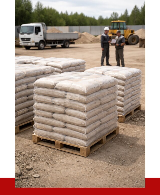 Карьерный песок в мешках в Гатчине от 1233 р. - ПРОНЕРУДГтч