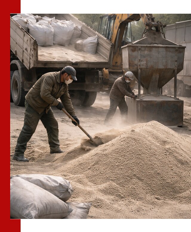 Кварцевый песок для пескоструя в Гатчине — доставка и качество