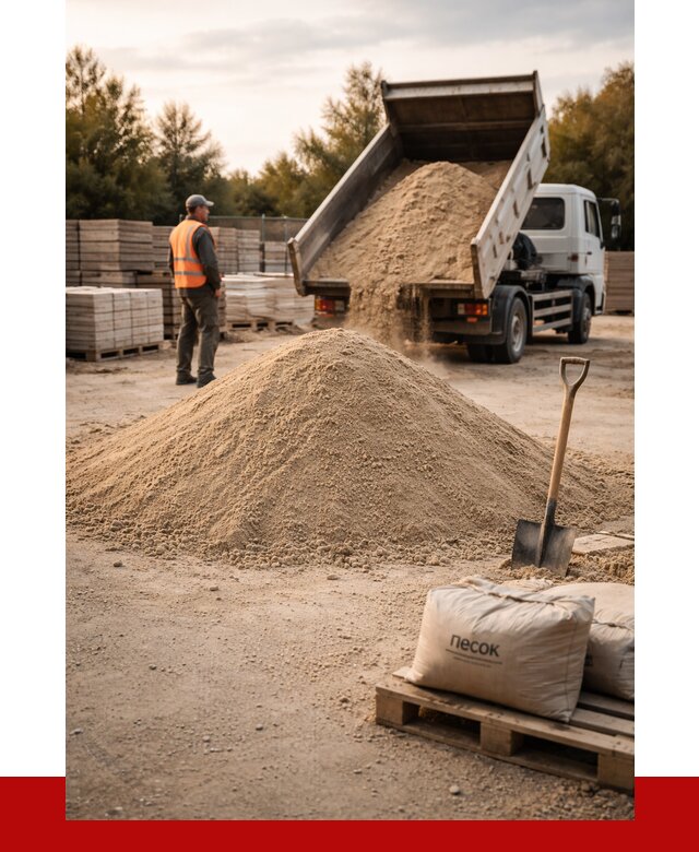 Купить сухой песок в Гатчине с доставкой от 2466 р. | ПРОНЕРУДГтч