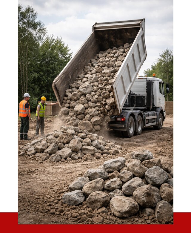 Купить булыжник в Гатчине с доставкой от 4624 р. за куб | ПРОНЕРУДГтч