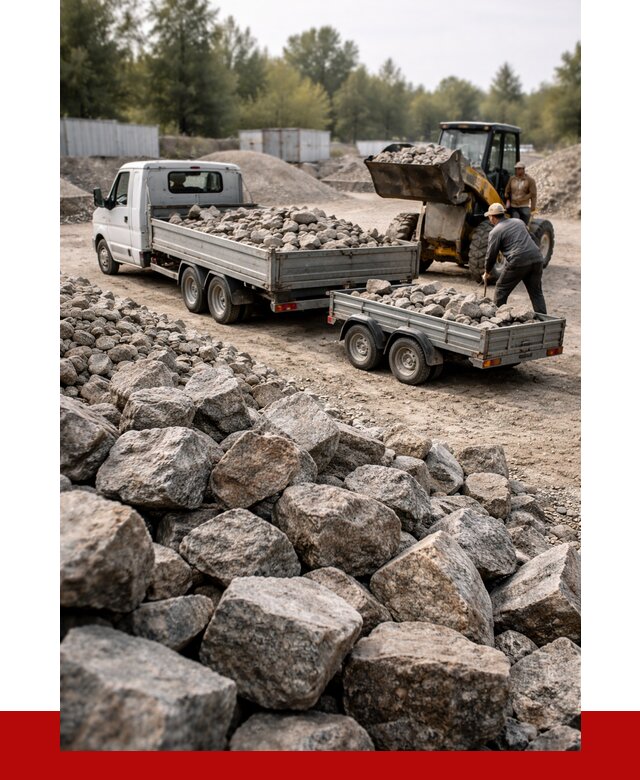 Купить бутовый камень гранитный в Гатчине от 2877 р. | ПРОНЕРУДГтч