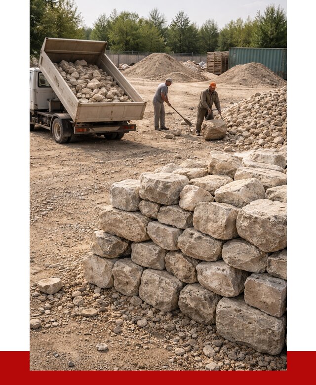 Бутовый камень известняковый в Гатчине от 4316 р. | ПРОНЕРУДГтч