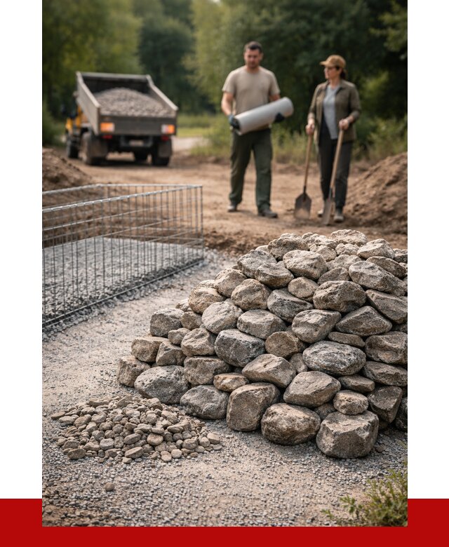 Камень для габионов фракция 100-200 в Гатчине от 4932 р. | ПРОНЕРУДГтч