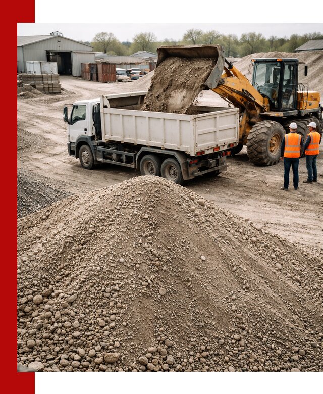 Доставка и продажа ПГС С1 в Гатчине с самосвалами и разгрузкой