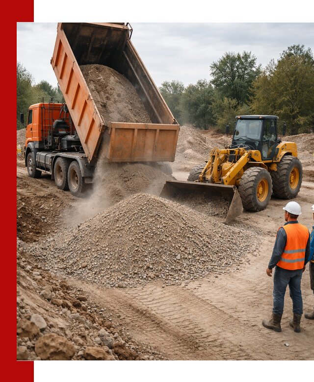 Доставка ПГС фракции С6 в мешках и навалом в Гатчине