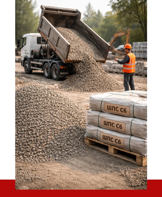 ЩПС С6 в Гатчине с доставкой от 2261 р. за куб | ПРОНЕРУДГтч