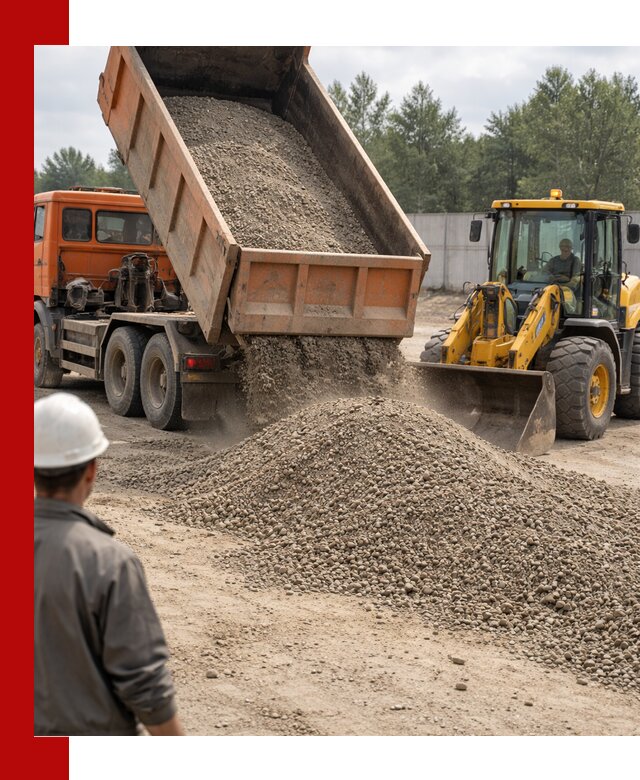 Доставка щпс С8 самосвалами в Гатчине от производителя