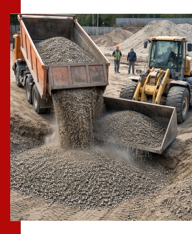 Доставка щпс С9 самосвалами по выгодным тарифам в Гатчине