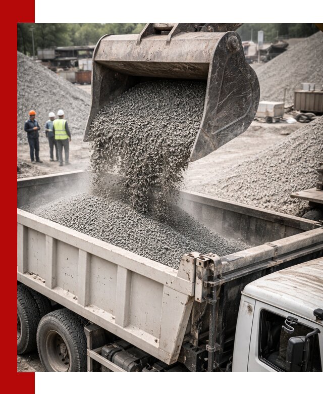 Отсев и крошка для строительства и дорожных работ в Гатчине