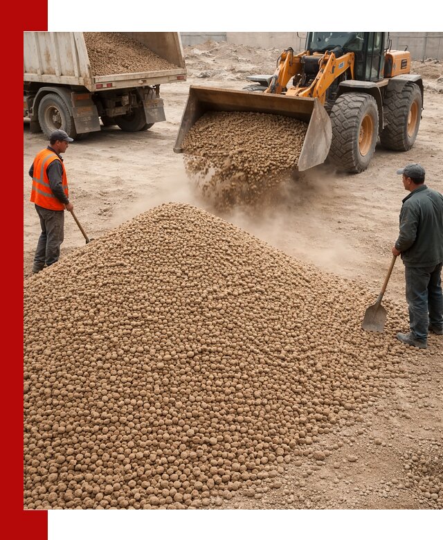 Керамзит фракция 10-20 с доставкой в Гатчине