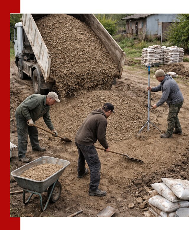 Керамзитовый песок с доставкой в Гатчине оптом и в розницу