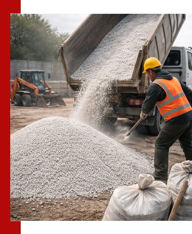 Доставка перлита вспученного в Гатчине оптом и в розницу
