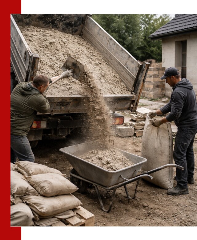 Качественная сухая смесь для кладки с доставкой в Гатчине