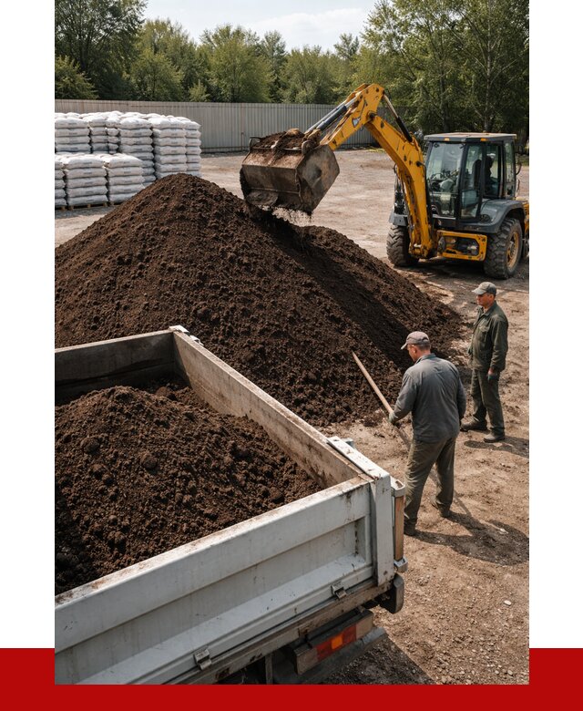 Растительный грунт с доставкой в Гатчине от 3288 р. | ПРОНЕРУДГтч