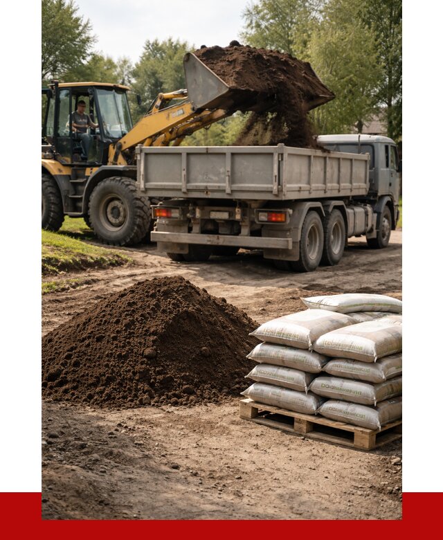 Почвогрунт в Гатчине с доставкой от 3288 р. за куб | ПРОНЕРУДГтч