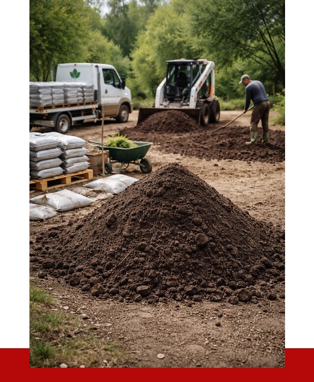 Грунт для озеленения с доставкой в Гатчине от 1850 р. | ПРОНЕРУДГтч