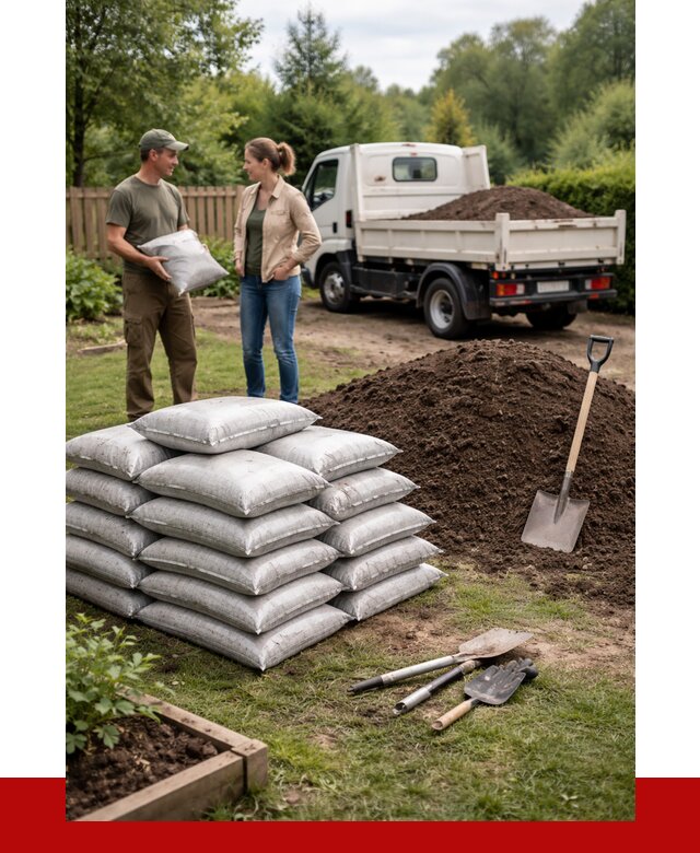 Садовая земля в Гатчине от 1233 р. с доставкой оптом | ПРОНЕРУДГтч