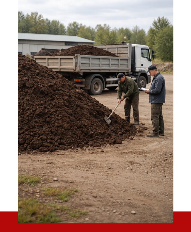 Кислый торф в Гатчине с доставкой от 1233 р. за куб | ПРОНЕРУДГтч