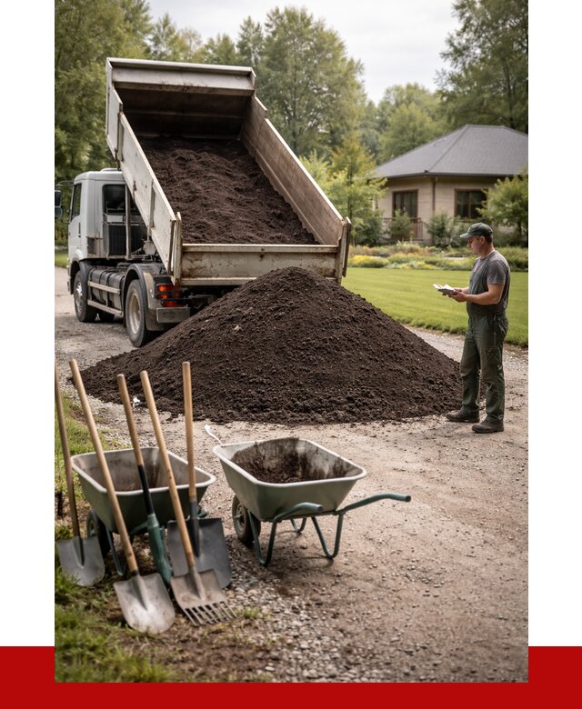 Купить чернозем с доставкой в Гатчине от 1850 р. | ПРОНЕРУДГтч