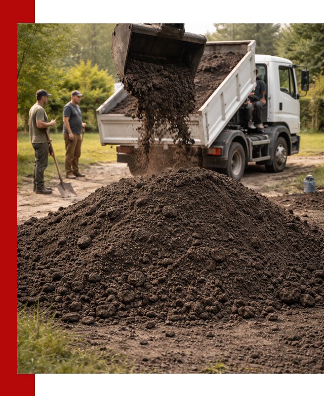 Доставка и продажа чернозема в Гатчине оптом и в розницу