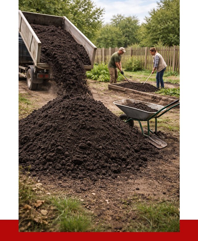 Купить чернозем для огорода в Гатчине от 2569 р. | ПРОНЕРУДГтч