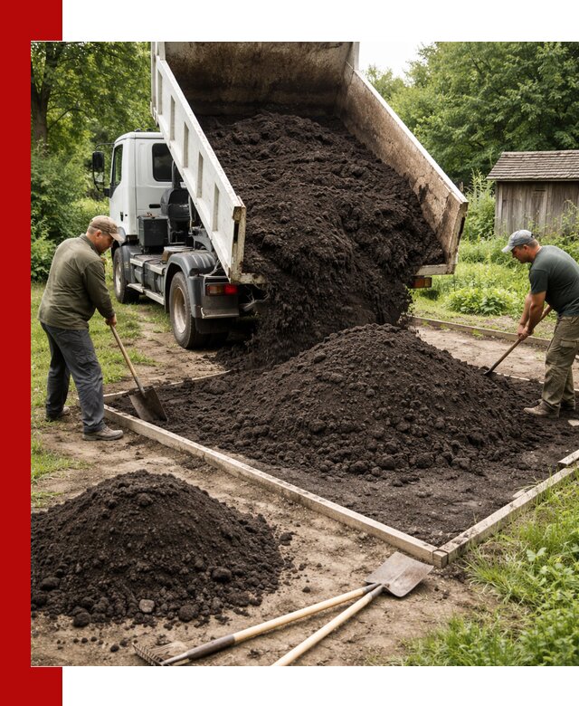 Купить чистый чернозем для огорода с доставкой в Гатчине