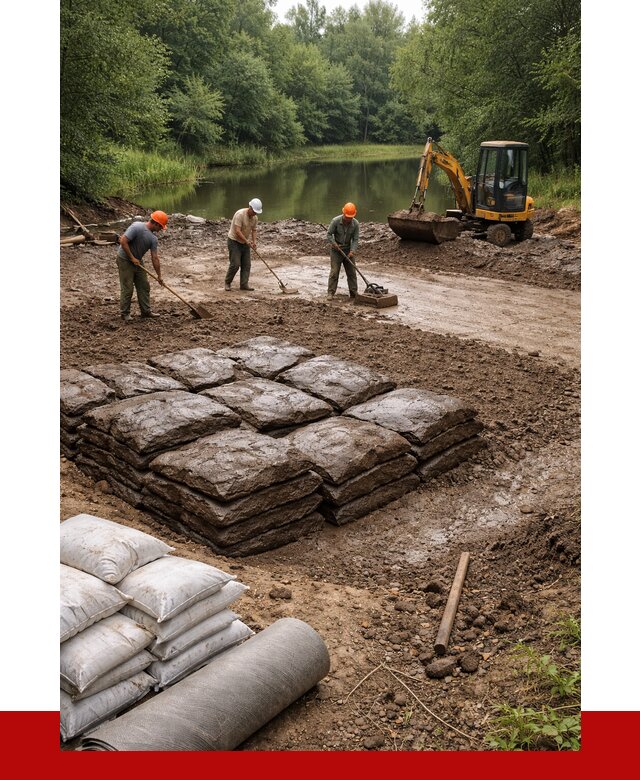 Купить глину для пруда в Гатчине от 4624 р. с доставкой | ПРОНЕРУДГтч