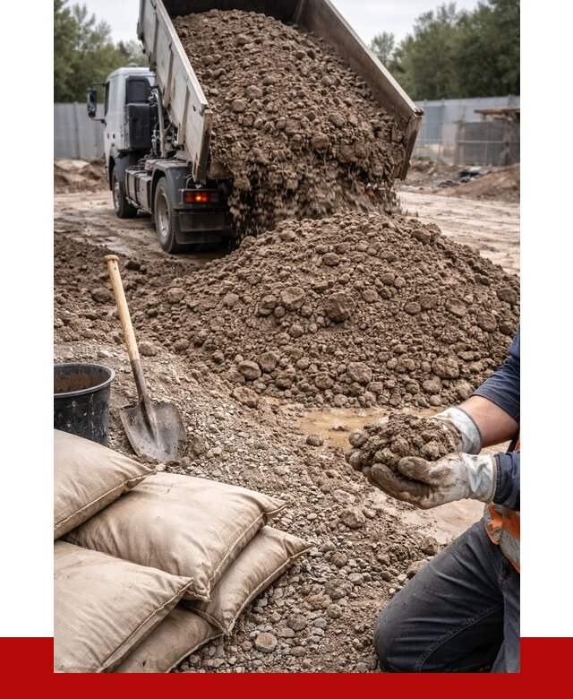 Купить глина для засыпки в Гатчине от 1233 р. за куб | ПРОНЕРУДГтч
