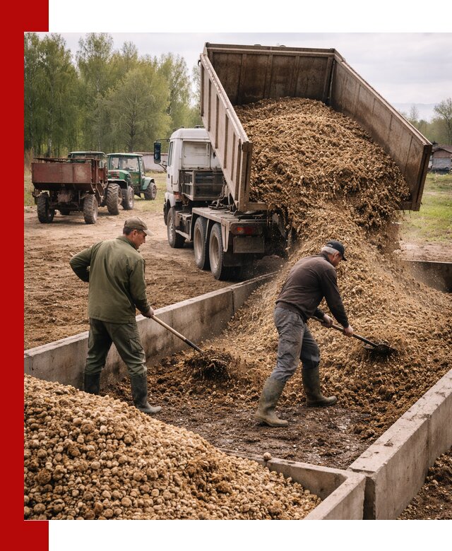 Куриный помет с доставкой в Гатчине оптом и в розницу