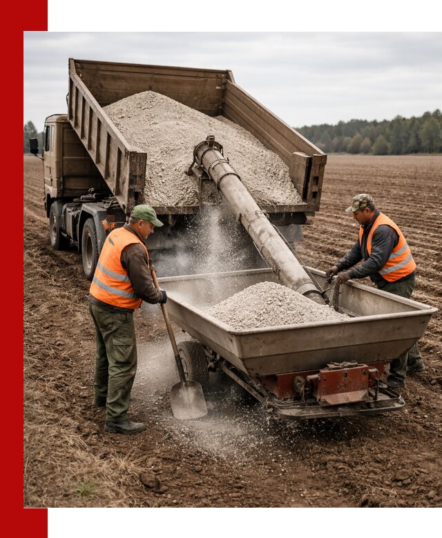 Доставка и продажа суперфосфата оптом и в розницу в Гатчине