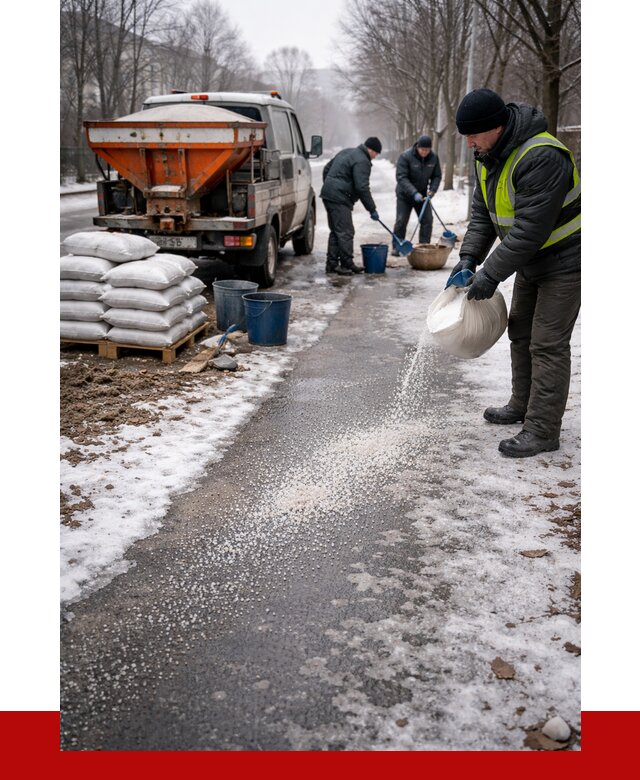 Реагент против гололеда в Гатчине с доставкой от 4624 р. | ПРОНЕРУДГтч
