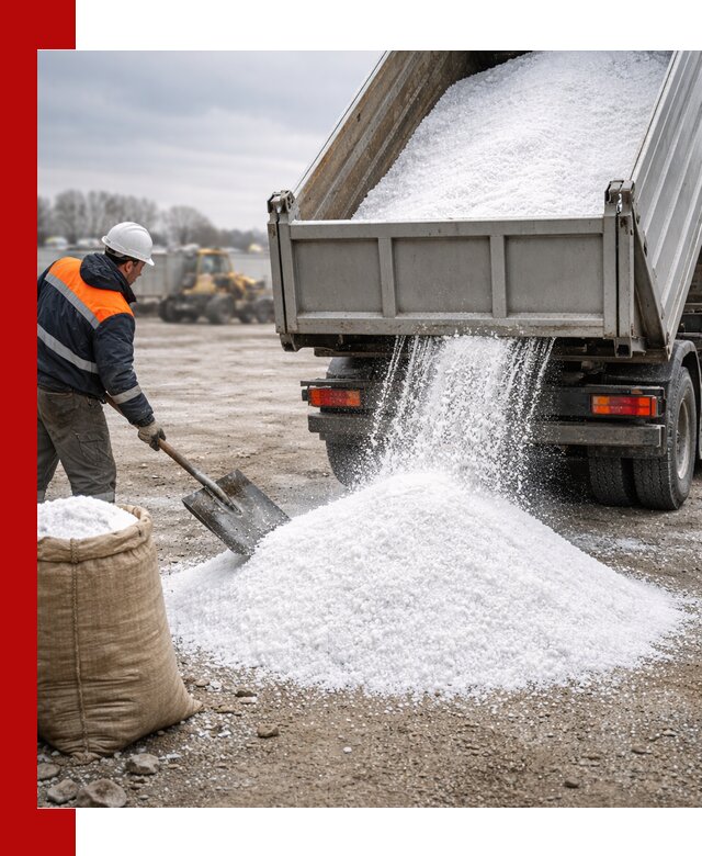 Поставка хлористого натрия оптом и в розницу в Гатчине