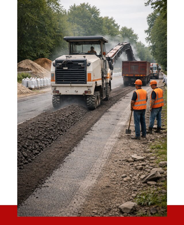 Фрезерованный асфальт в Гатчине от 2261 р./куб. | ПРОНЕРУДГтч