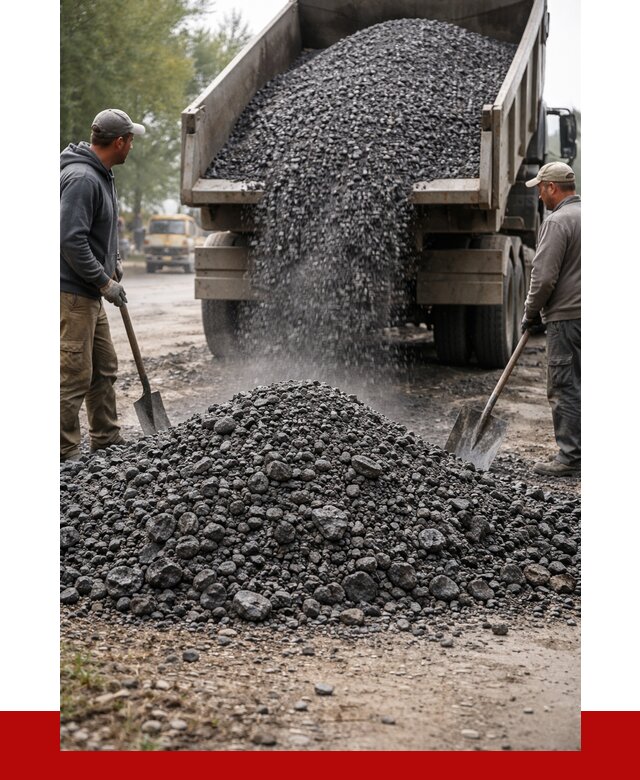 Дробленый асфальт в Гатчине от 2877 р. с доставкой | ПРОНЕРУДГтч